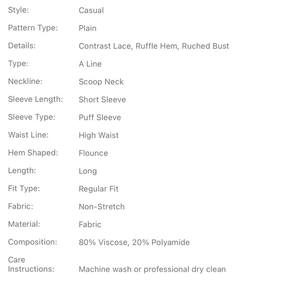 Boho Ruffle Trim Dress - Picture 5 of 9